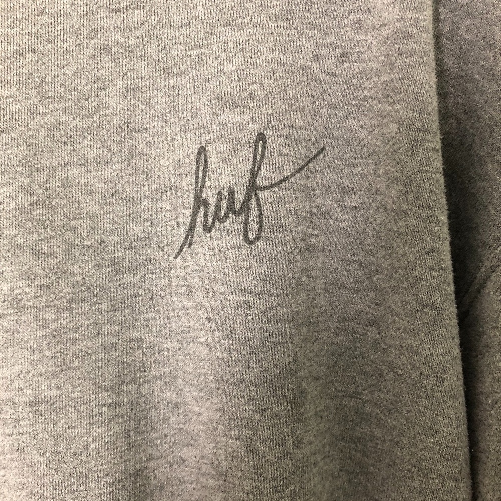 Mens Grey Huf Sweatshirt